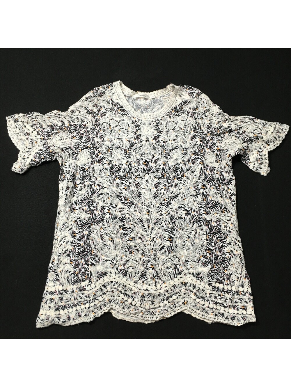 Women’s Size BOHO Embroidered Blouse/Top Solitaire 1X